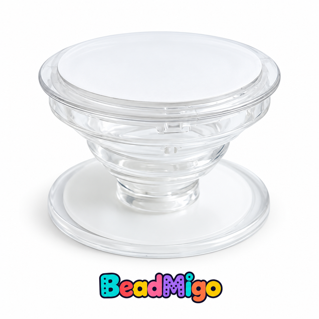 Clear Collapsible DIY Phone Grip | BeadMigo – 我的商店